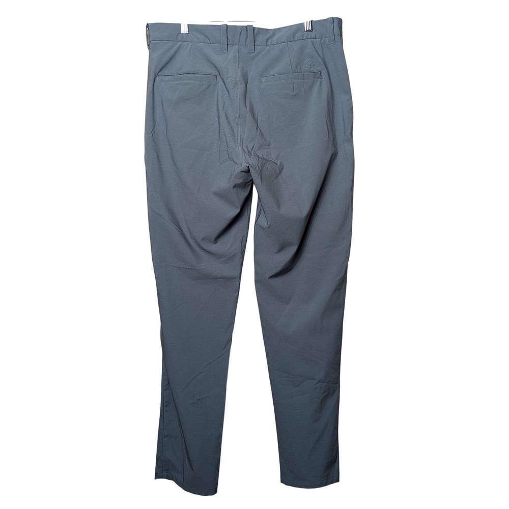 BOEN Performance Golf Pants Mens 34 Gray Gorpcore‎ Tech Chino Trousers - Picture 2 of 13